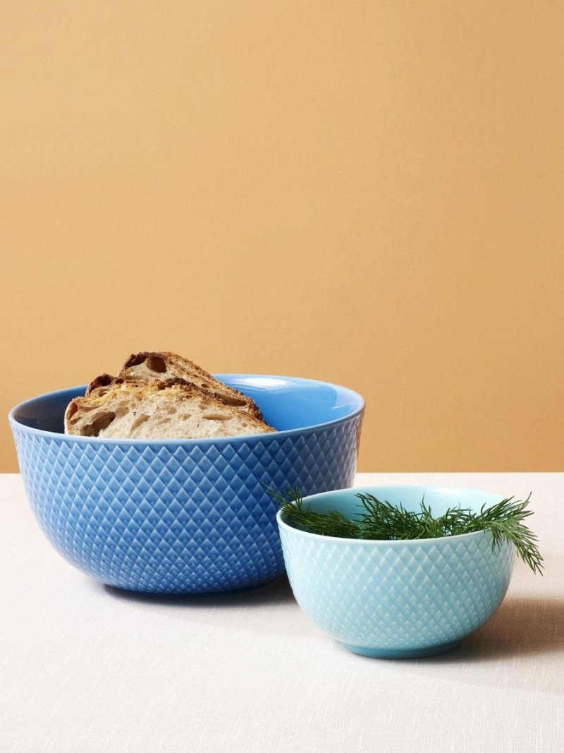Lyngby Porcelain RHOMBE COLOR Miska 11 cm Różowa