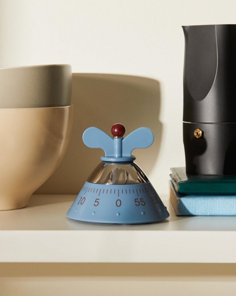 Alessi KITCHEN TIMER Minutnik Kuchenny - Czarny