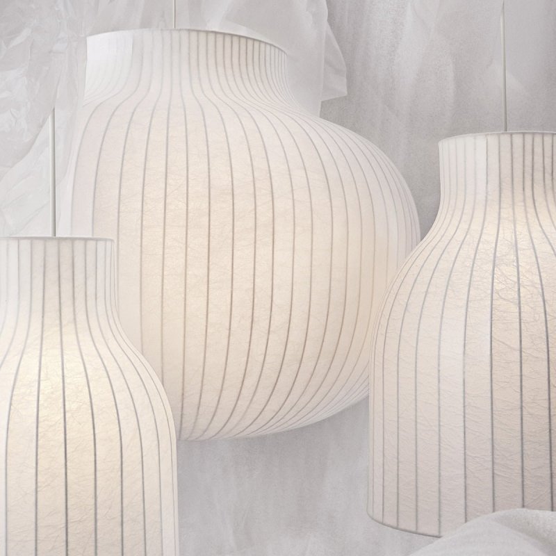 Muuto STRAND OPEN Lampa Wisząca z Polimeru 40 cm
