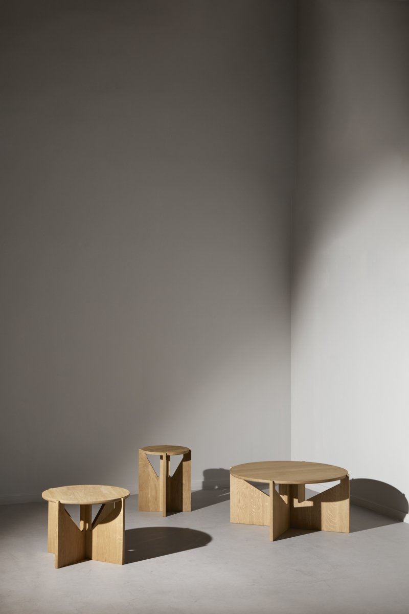 Kristina dam studio SIMPLE Stolik Kawowy 78 cm / Ciepły Dąb