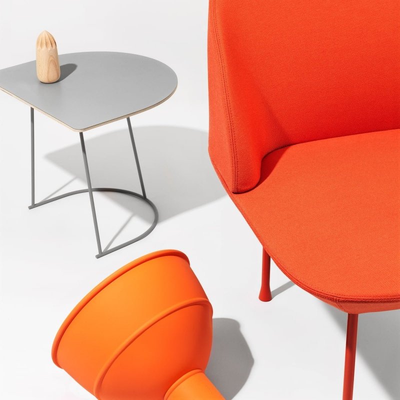 Muuto UNFOLD Lampa Silikonowa 32 cm Ciemnoszara
