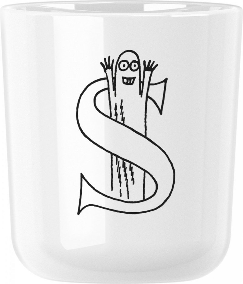 RIG-TIG by Stelton MOOMIN ABC Kubek dla Dzieci - Muminki - Litera S