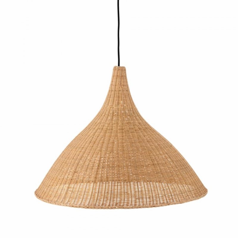 Bloomingville CAMINE Lampa Wisząca z Naturalnego Rattanu 70 cm