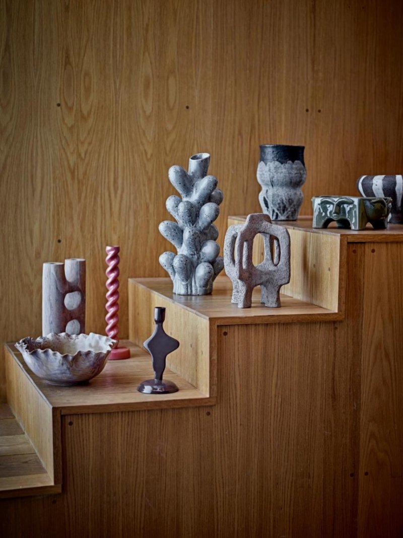 Misa do serwowania z zielonym szkliwem reactive