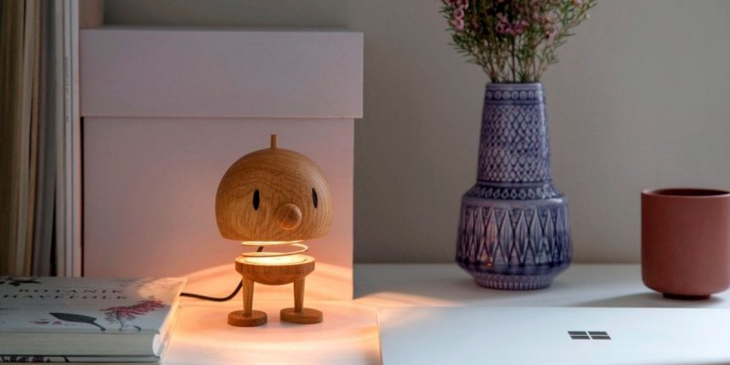 Hoptimist OAK Lampa z Drewna Dębowego L