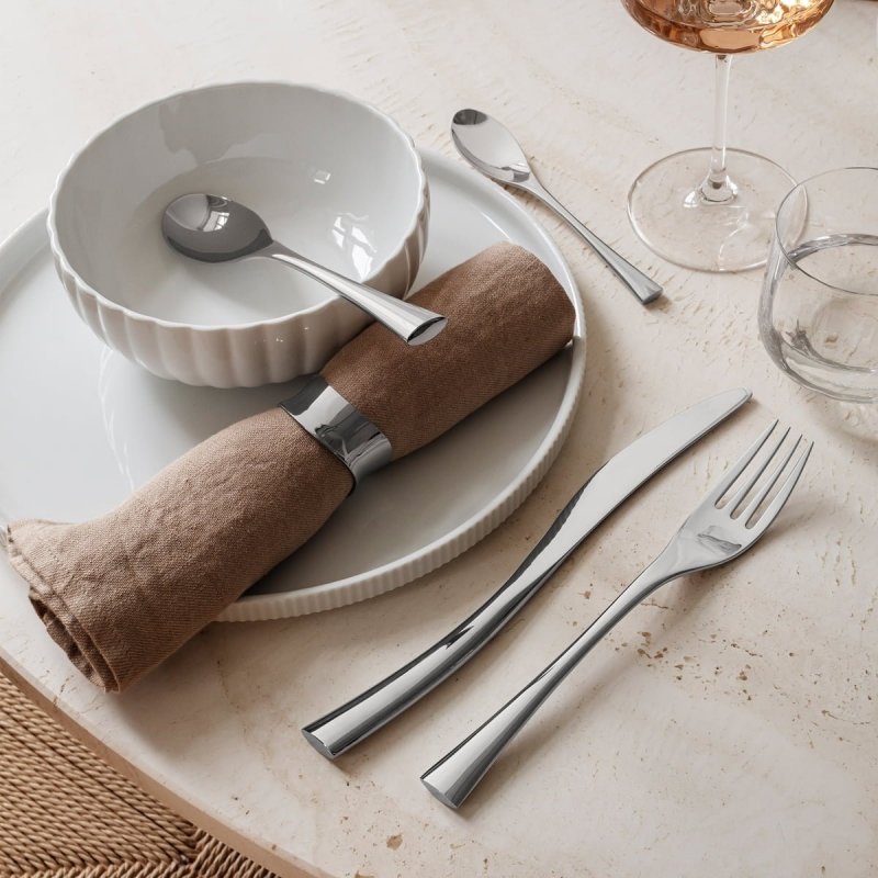 Georg Jensen COBRA Zestaw Sztućców 16 El. / Srebrne Połysk