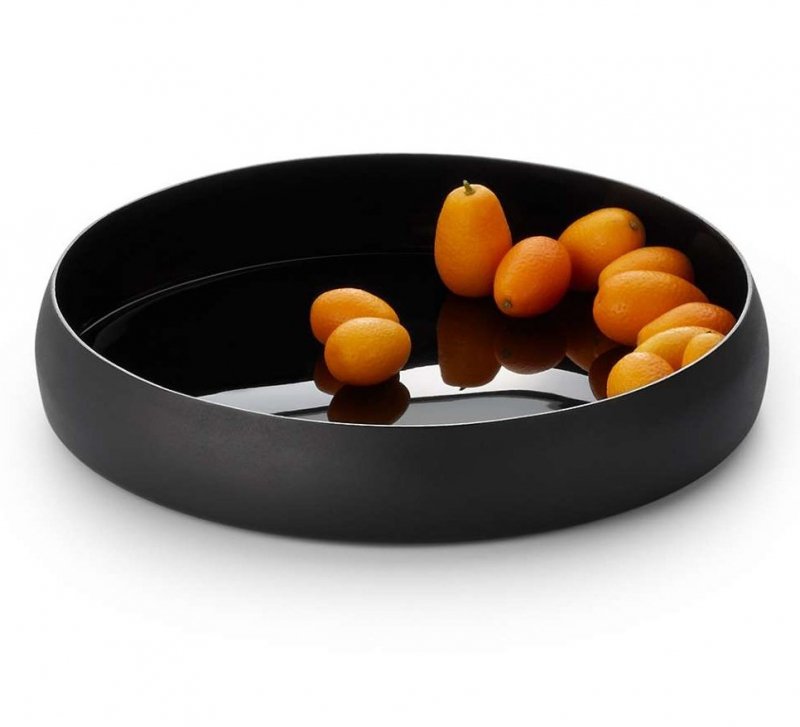 Philippi NEGRETTO Patera - Misa na Owoce 26 cm / Czarna
