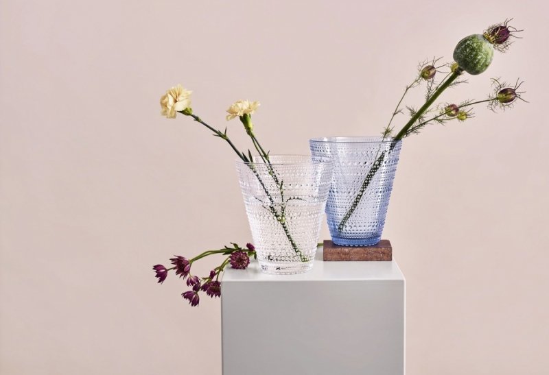 Iittala KASTEHELMI Wazon do Kwiatów / Szary