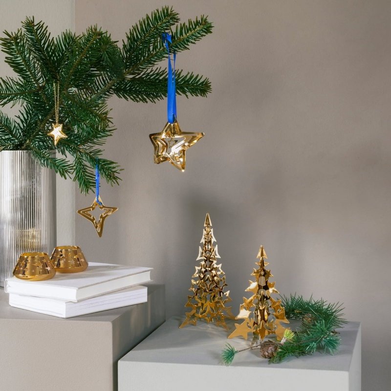 Georg Jensen CHRISTMAS Choinka Dekoracyjna 16 cm Złota