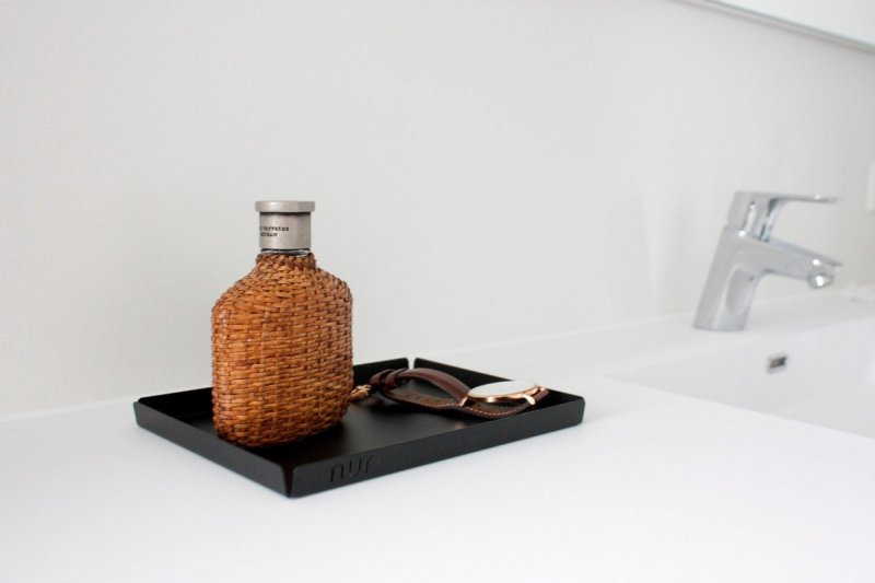 NUR Design Studio TRAY Tacka / Taca Średnia - Czarna