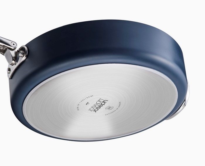 Joseph Joseph SPACE Patelnia ze Składanym Uchwytem 30 cm / Granatowa
