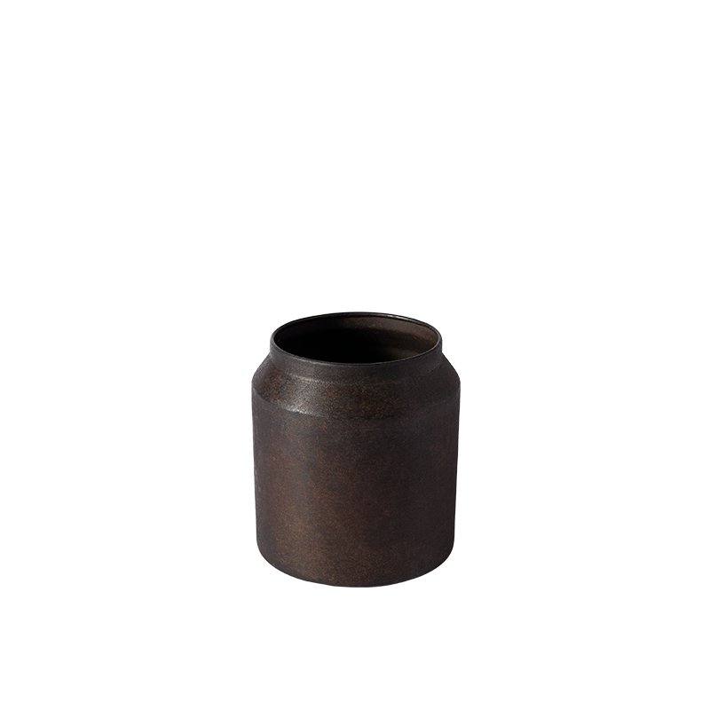 Muubs SAI Metalowa Donica Zewnętrzna 23 cm / Brązowa
