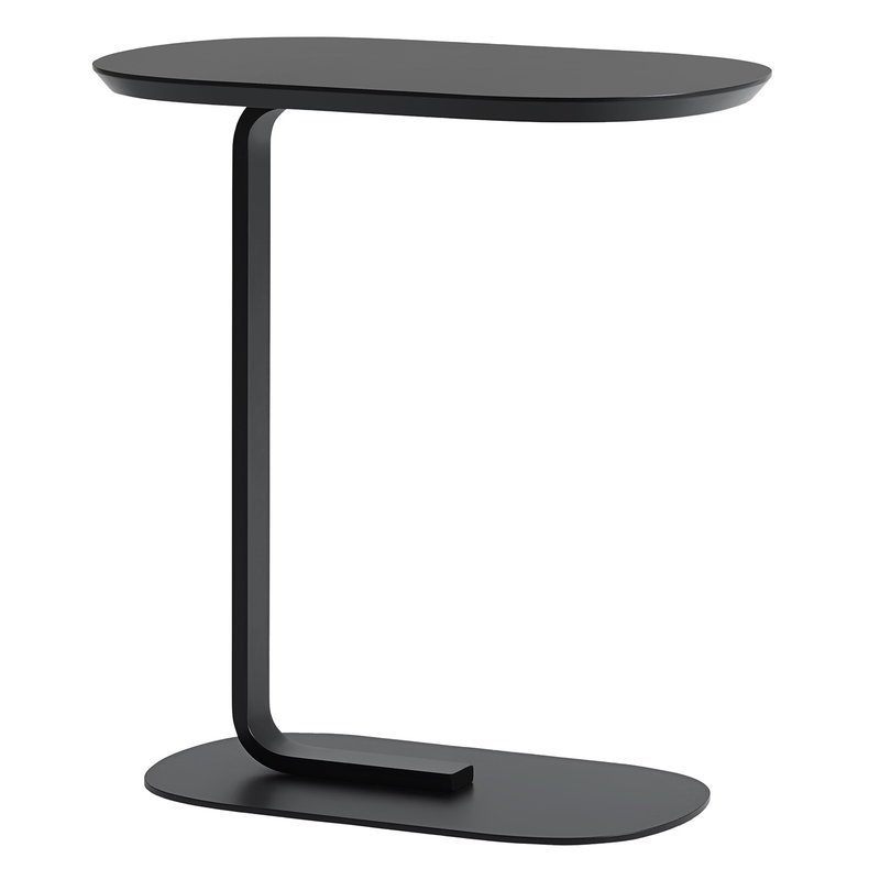 Muuto RELATE Stolik Pomocniczy - Boczny 60,5 cm Czarny