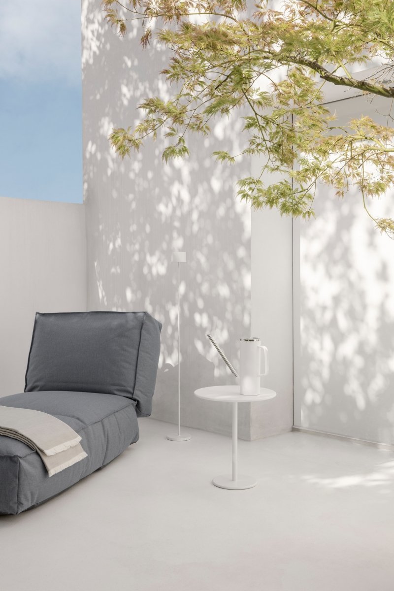 Blomus FAROL Bezprzewodowa Lampa LED Podłogowa - Biała