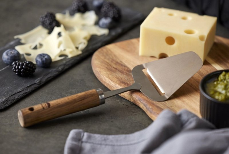 Holm WOODEN Slicer / Nóż do Plastrów Sera - Uchwyt z Drewna Akacji