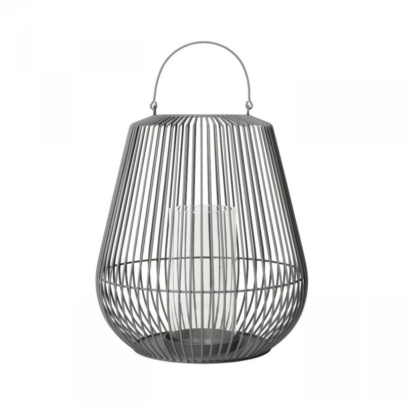 Blomus NIDEA Lampion Podłogowy rozm. S - Steel Gray
