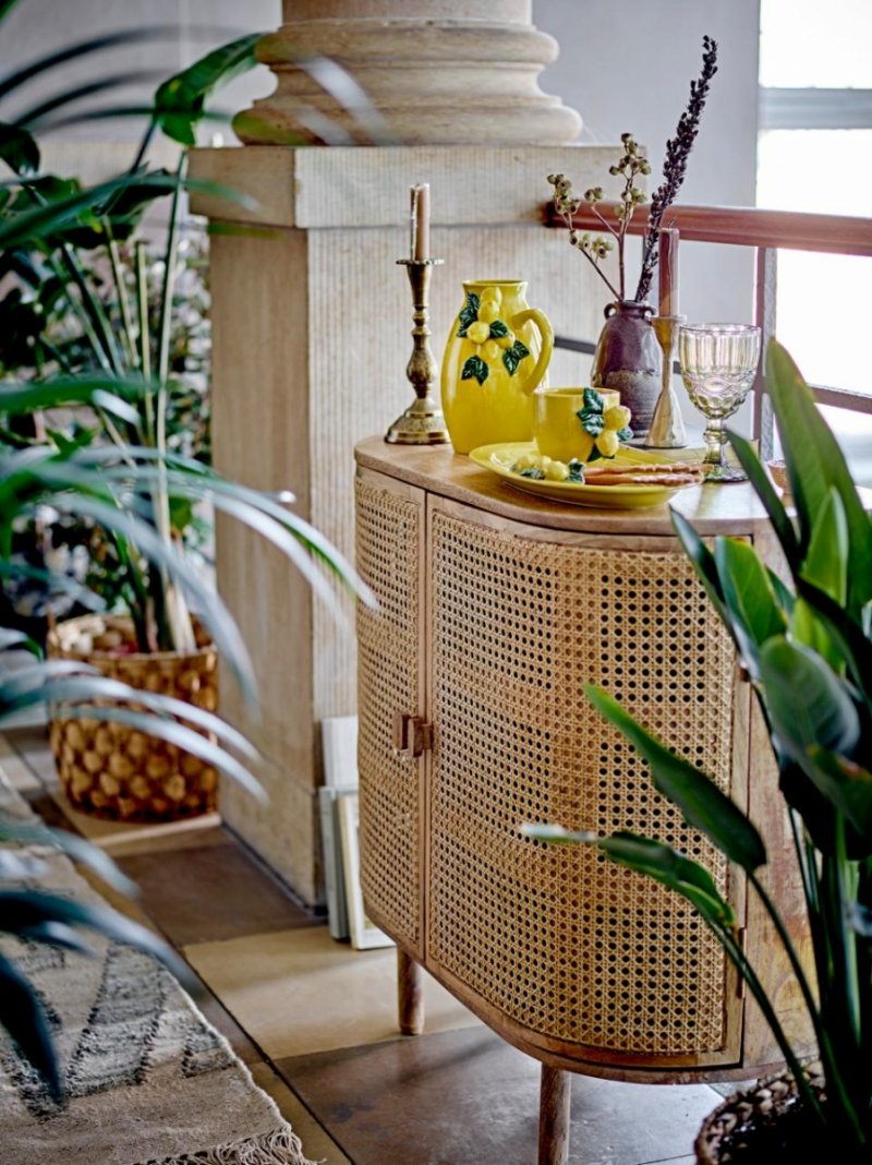 Bloomingville LIMONE Ceramiczny Dzbanek 1,6 l Cytryny / Żółty