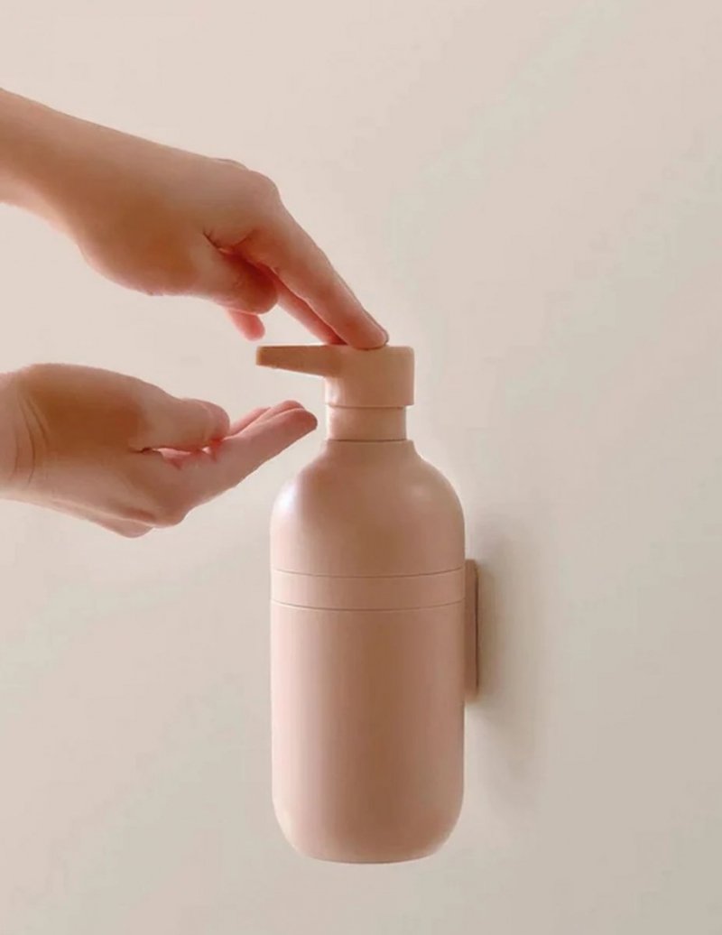 RIG-TIG by Stelton PUMP-IT Dozownik do Mydła, Płynu Stojący / Ścienny - Jasnoszary