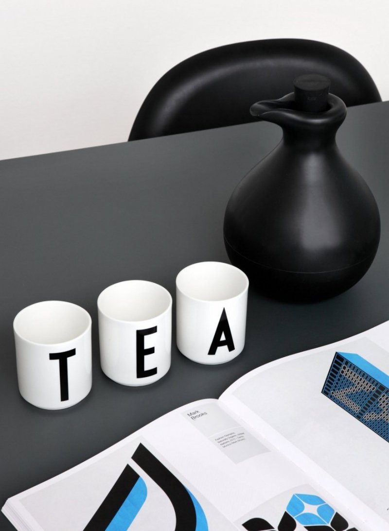Design Letters AJ Vintage - Kubek Porcelanowy - Litera U