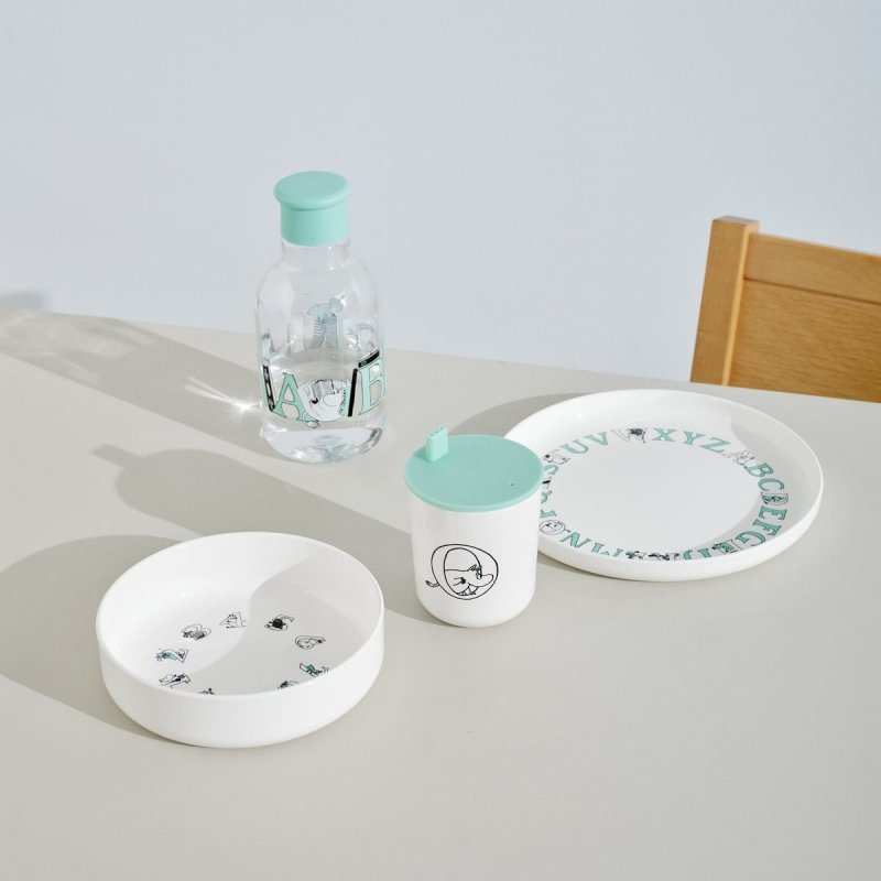RIG-TIG by Stelton MOOMIN ABC Kubek dla Dzieci - Muminki - Litera Q