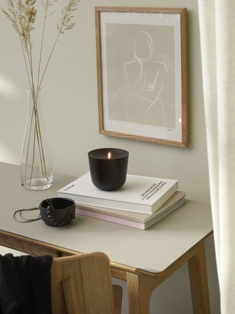 Stelton SOLIS Lampa Oliwna / Czarna