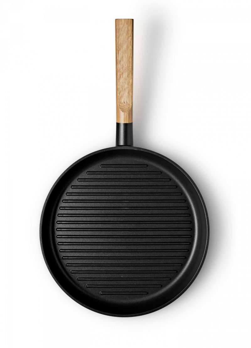 Eva Solo NORDIC KITCHEN Patelnia Grillowa 28 cm Czarna