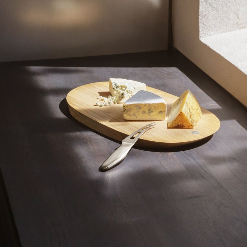 Georg Jensen ALFREDO Dębowa Deska do Krojenia i Serwowania 42 cm