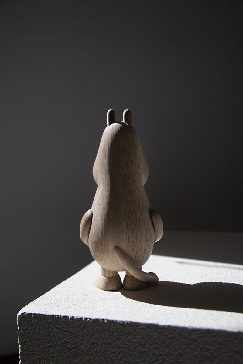 boyhood X MOOMIN Figurka Drewniana Muminek 15 cm Dębowy