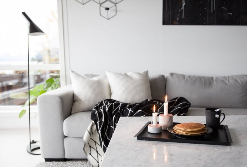 NUR Design Studio TRAY Taca do Serwowania - Czarna