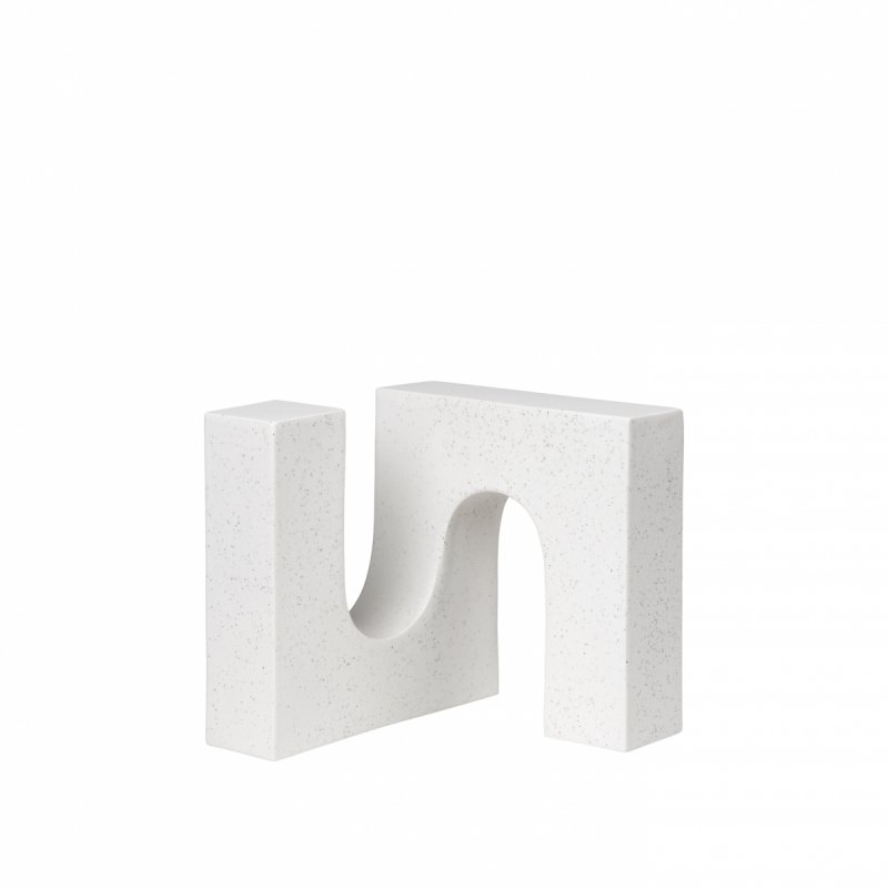 Kristina dam studio BRICK Rzeźba Dekoracyjna / Biała