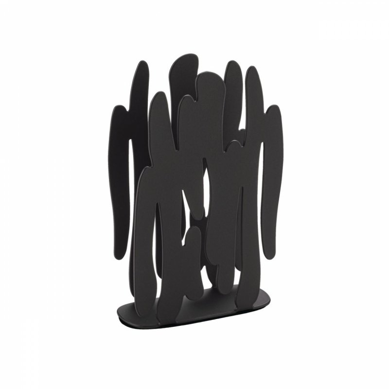 Alessi BARK Serwetnik Stalowy / Czarny