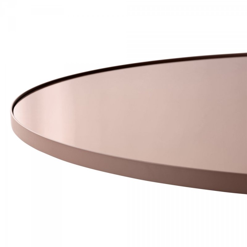 AYTM - CIRCUM Lustro Ścienne Okrągłe 110 cm Różowe