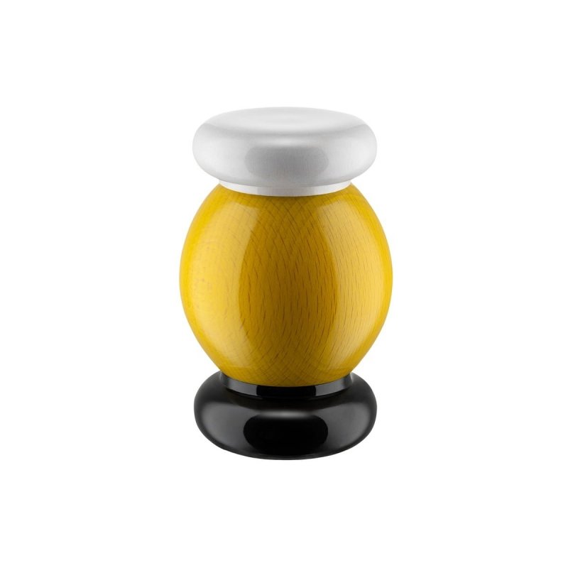 Alessi TWERGI Młynek do Soli lub Pieprzu 11 cm Żółty (100-lecie Alessi)