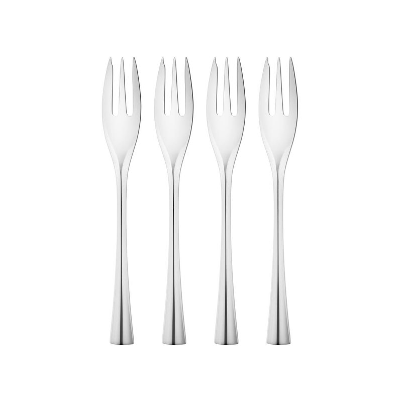 Georg Jensen COBRA Widelczyki do Ciasta 4 Szt.