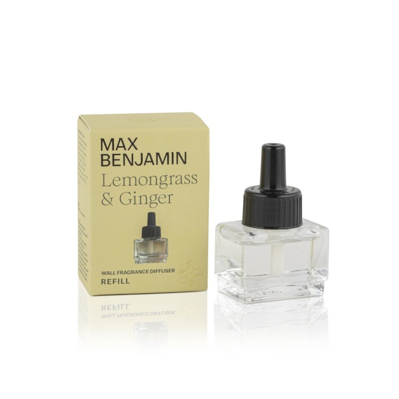 Max Benjamin CLASSIC Wymienny Wkład do Dyfuzora Ściennego 15 cm / Lemongrass &amp; Ginger