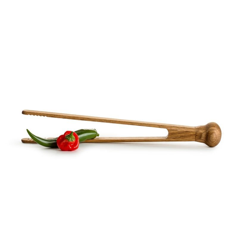 Sagaform OVAL OAK Szczypce Drewniane / Dębowe