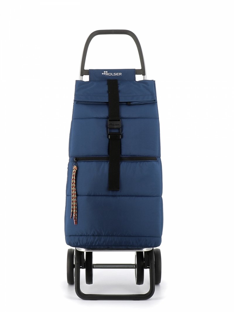 Rolser BIG POLAR 4 Wózek na Kółkach - Torba na Zakupy / Fioletowy