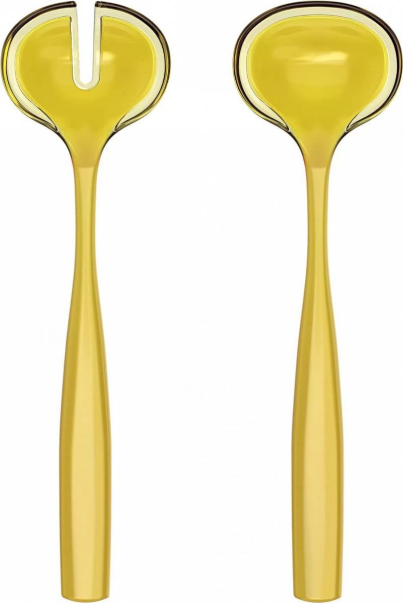Guzzini DOLCEVITA Sztućce do Serwowania Sałaty / Żółte
