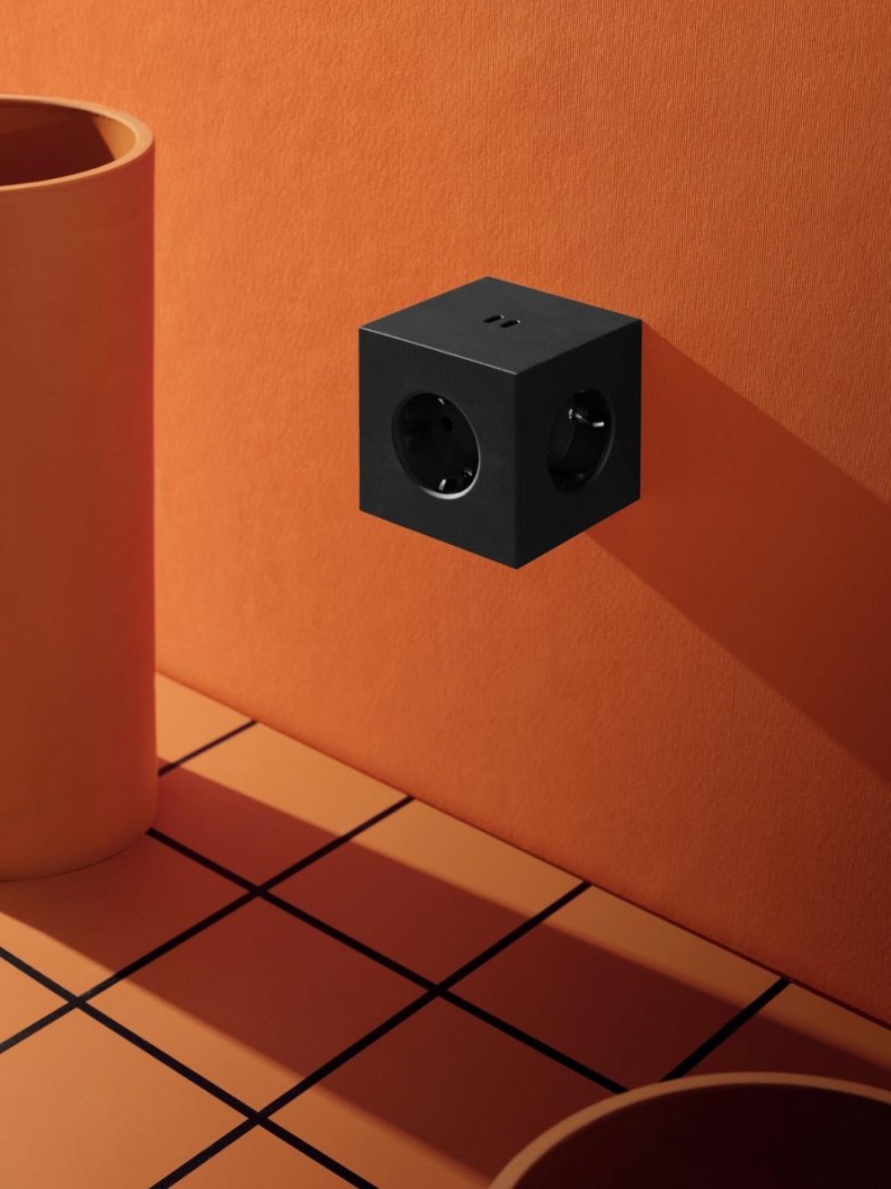 Avolt SQUARE 2 Rozgałęziacz - Listwa Zasilająca / Różowy