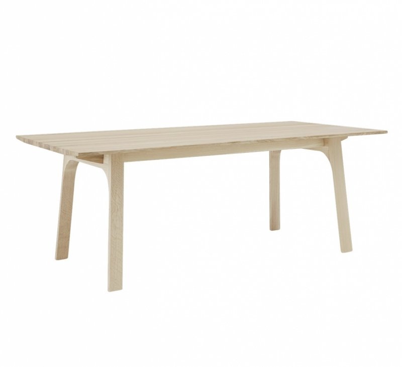 Muuto EARNEST Stół do Jadalni 205x100 cm / Jasny Dąb Olejowany
