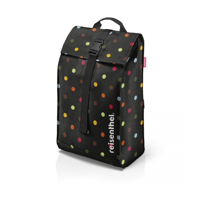 Reisenthel CITYCRUISER Wózek na Zakupy / Dots - Czarny w Kolorowe Kropki