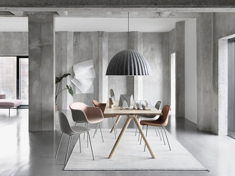Muuto UNDER THE BELL Lampa Wisząca 82 cm Ciemnozielona