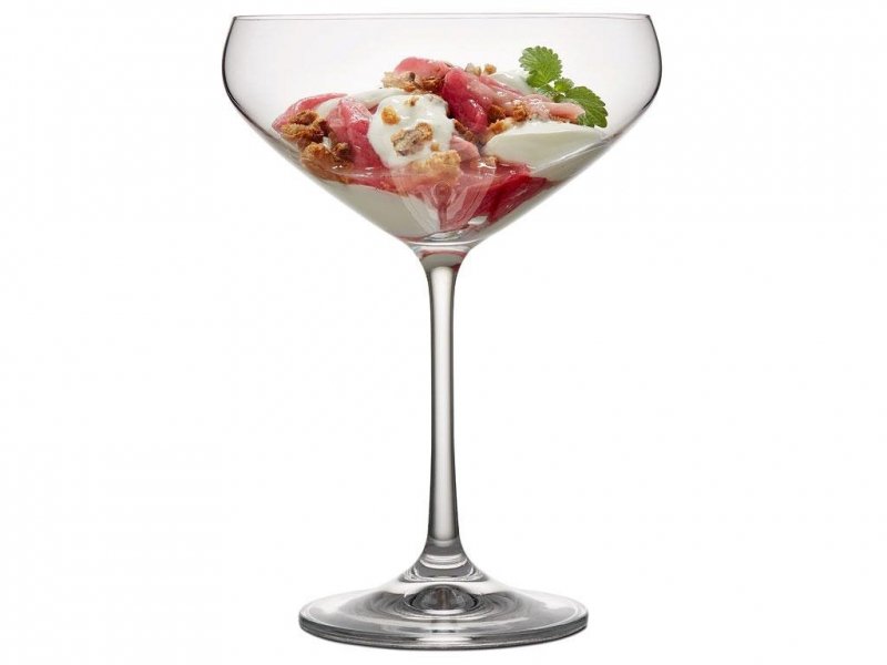 Lyngby Glass JUVEL Kieliszki Koktajlowe do Szampana 340 ml 4 Szt.