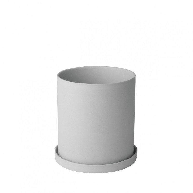 Blomus NONA Doniczka na Zioła 13,5 cm Jasnoszara
