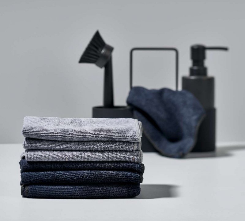 ZONE Denmark CLOTH Ściereczki z Mikrofibry 3 Szt. Szare