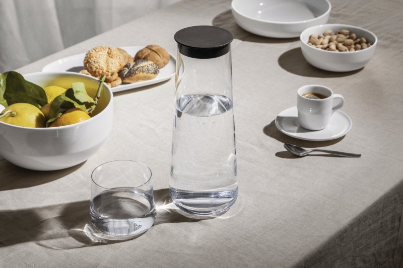 Alessi EUGENIA Karafka do Wody 1,1 l z Silikonowym Korkiem