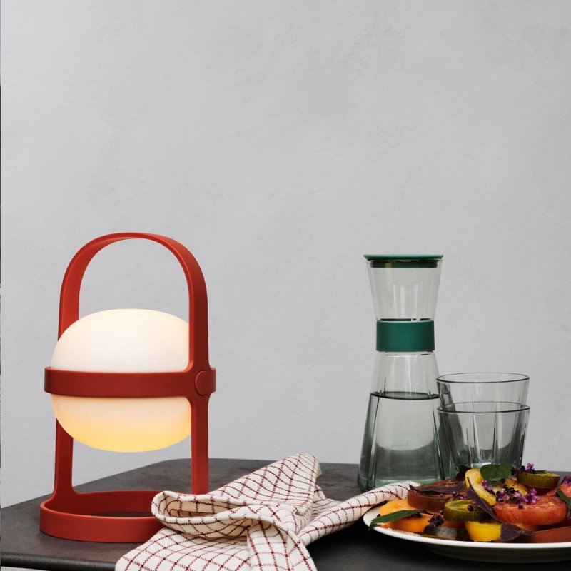 Rosendahl SOFT Bezprzewodowa Solarna Lampa LED 25 cm / Zielona