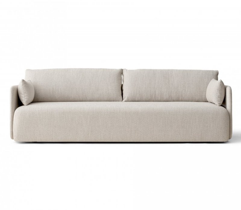 Menu OFFSET Sofa Potrójna - Tkanina Kvadrat Odcień Piaskowy