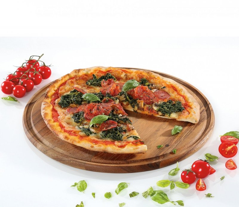 Zassenhaus AKACJA Okrągła Deska do Serwowania 33 cm / Pizzy