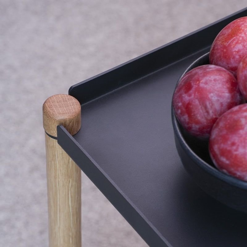 Andersen Furniture CONNECT Stolik Pomocniczy - Wózek Barowy / Czarny